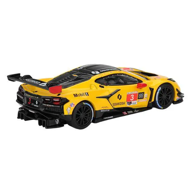 Alt view image 4 of 6 - Chevrolet Corvette Z06 GT3.R #3 GTD Pro Class 2nd Place IMSA "24 Hours of Daytona" (2025) 1/64 Die Cast Model Car by Mini GT