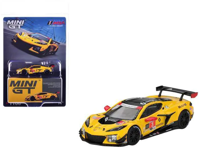 Main image of Chevrolet Corvette Z06 GT3.R #3 GTD Pro Class 2nd Place IMSA "24 Hours of Daytona" (2025) 1/64 Die Cast Model Car by Mini GT