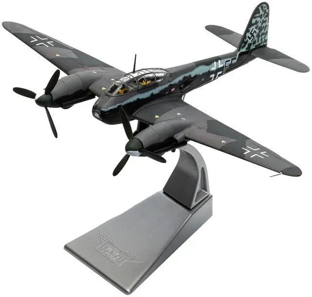Main image of Messerschmitt Me 410A-1 Aircraft " Laon-Athies Airfield, France" (1943) German Luftwaffe 1/72 Diecast Model Car by Corgi