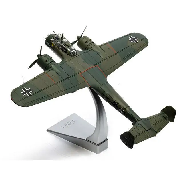 Alt view image 4 of 5 - Dornier Do 17Z-5 Aircraft "7T+HH, W.Nr.2787, KGR.606, Lannion, France" (1940) German Luftwaffe 1/72 Diecast Model Car by Corgi