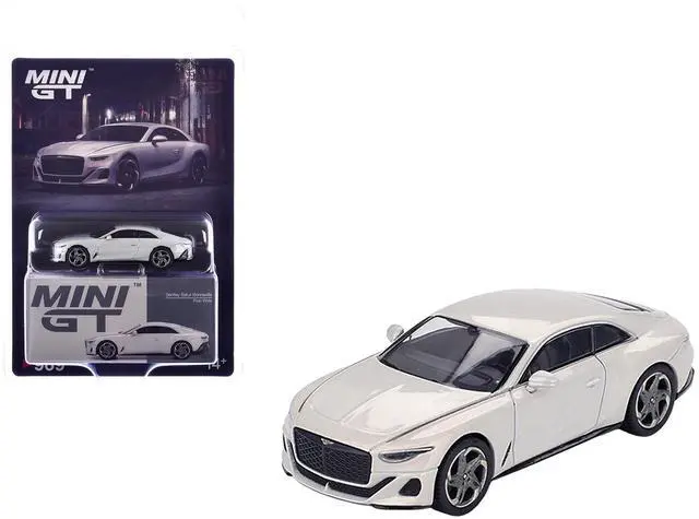 Main image of Bentley Batur Bonneville Pearl White Metallic Limited Edition 1/64 Die Cast Model Car by Mini GT