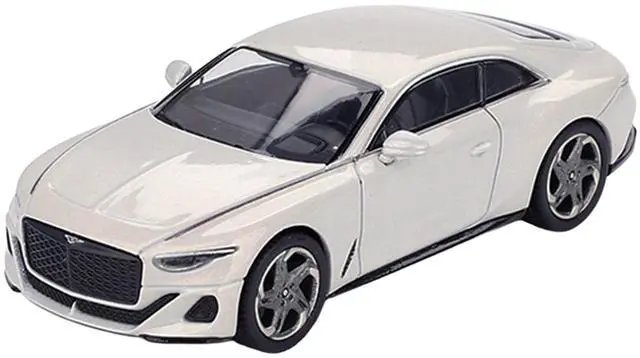 Alt view image 2 of 6 - Bentley Batur Bonneville Pearl White Metallic Limited Edition 1/64 Die Cast Model Car by Mini GT