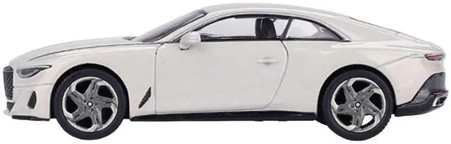 Alt view image 3 of 6 - Bentley Batur Bonneville Pearl White Metallic Limited Edition 1/64 Die Cast Model Car by Mini GT