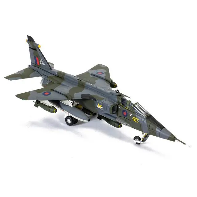 Alt view image 2 of 6 - SEPECAT Jaguar GR.1 Aircraft "RAF Germany Bruggen" (1976) Royal Air Force "The Aviation Archive" 1/72 Diecast Model Car by Corgi