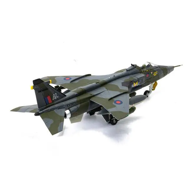 Alt view image 3 of 6 - SEPECAT Jaguar GR.1 Aircraft "RAF Germany Bruggen" (1976) Royal Air Force "The Aviation Archive" 1/72 Diecast Model Car by Corgi
