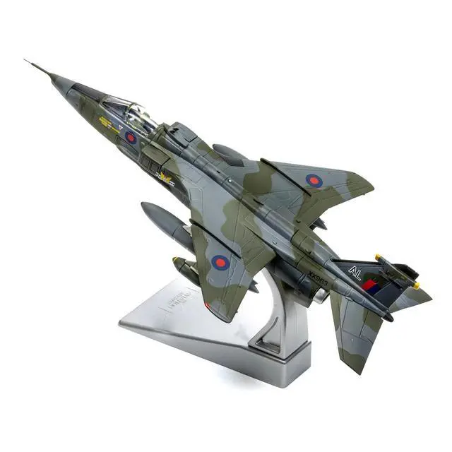 Alt view image 4 of 6 - SEPECAT Jaguar GR.1 Aircraft "RAF Germany Bruggen" (1976) Royal Air Force "The Aviation Archive" 1/72 Diecast Model Car by Corgi