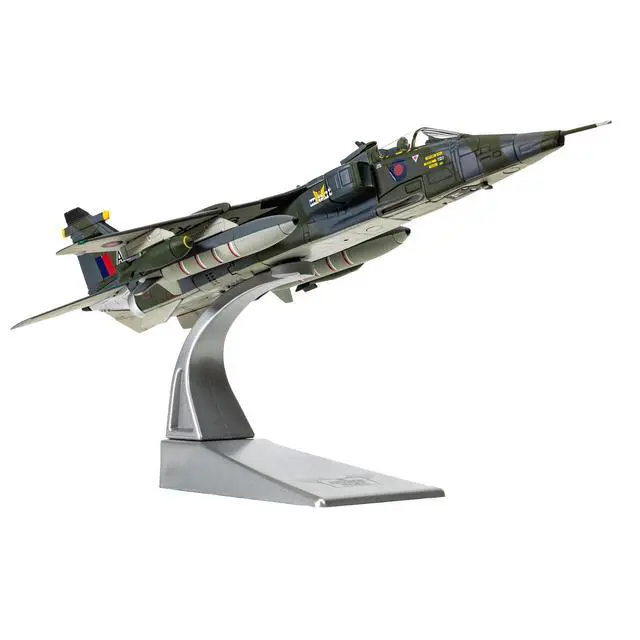 Alt view image 5 of 6 - SEPECAT Jaguar GR.1 Aircraft "RAF Germany Bruggen" (1976) Royal Air Force "The Aviation Archive" 1/72 Diecast Model Car by Corgi
