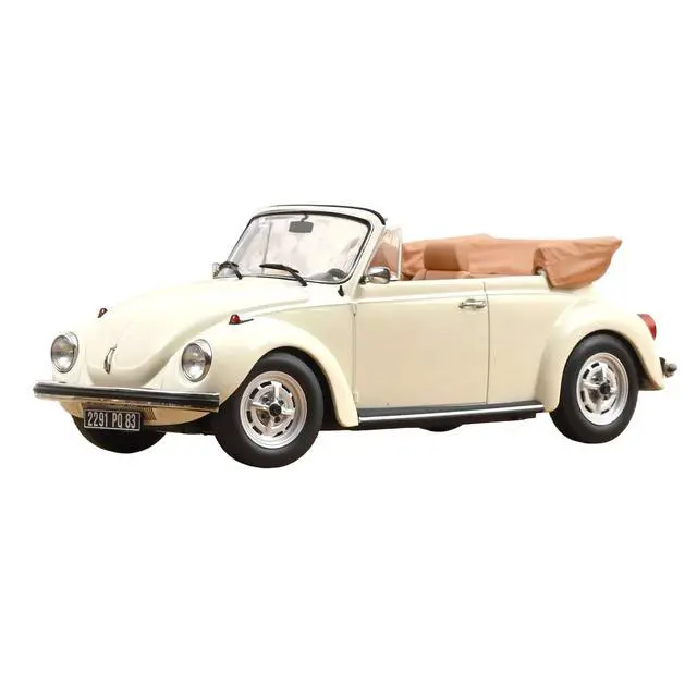 Alt view image 2 of 6 - 1972 Volkswagen 1303 Beetle Cabriolet Cream White 1/18 Diecast Model Car by Norev