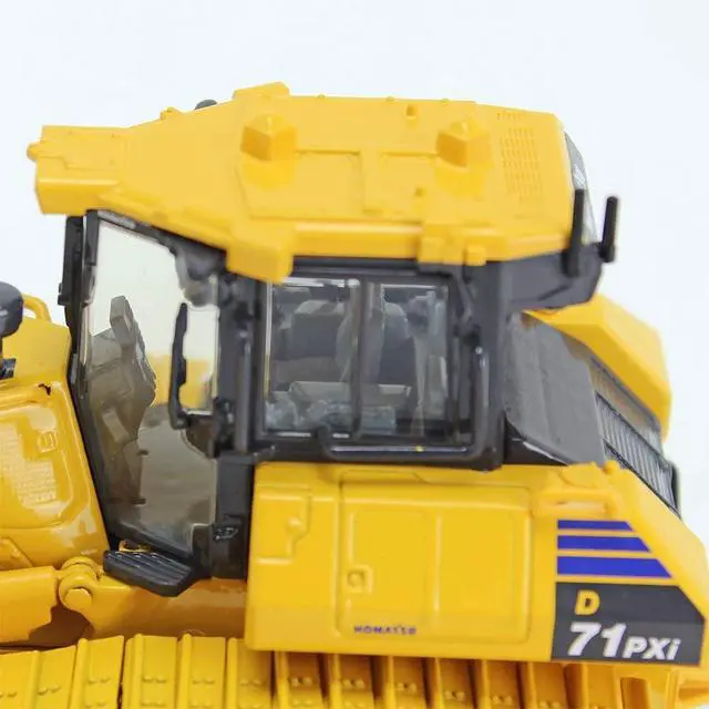 Alt view image 7 of 8 - Komatsu D71PXi-24 Dozer with Drawbar 1/50 Diecast Model by First Gear