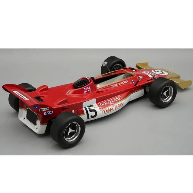 Alt view image 2 of 3 - Lotus 56B #15 Dave Walker Formula One F1 "Dutch GP" (1971) "Mythos Series" with Display Case 1/18 Model Car by Tecnomodel
