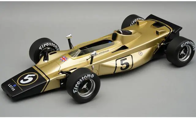 Main image of Lotus 56B #5 Emerson Fittipaldi Formula One F1 "Italian GP" (1971) "Mythos Series" w/Display Case 1/18 Model Car by Tecnomodel