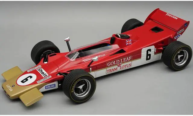 Main image of Lotus 56B #6 Emerson Fittipaldi "Race of Champions" (1971) "Mythos Series" with Display Case 1/18 Model Car by Tecnomodel