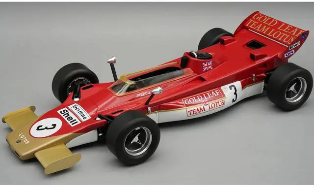 Main image of Lotus 56B #3 Reine Wisell Formula One F1 "British GP" (1971) "Mythos Series" with Display Case 1/18 Model Car by Tecnomodel