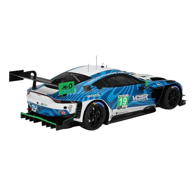 Alt view image 5 of 7 - Aston Martin Vantage GT3 EVO #19 "van der Steur Racing" IMSA "24 Hours of Daytona" (2025) 1/18 Model Car by Top Speed