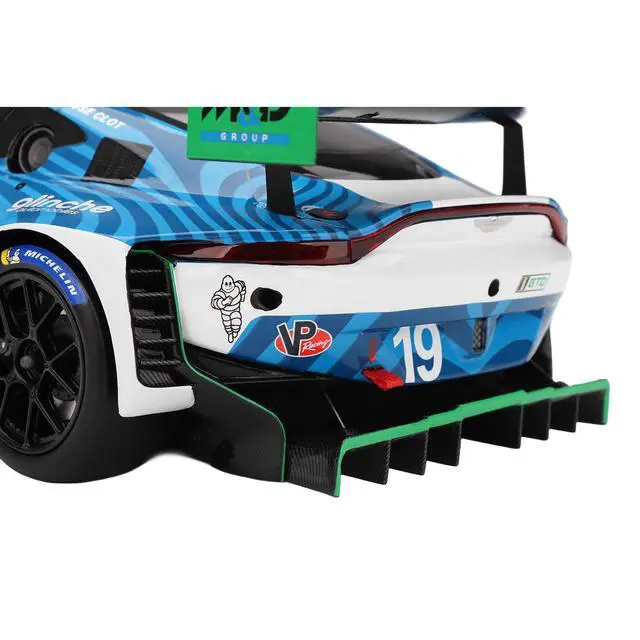 Alt view image 4 of 7 - Aston Martin Vantage GT3 EVO #19 "van der Steur Racing" IMSA "24 Hours of Daytona" (2025) 1/18 Model Car by Top Speed