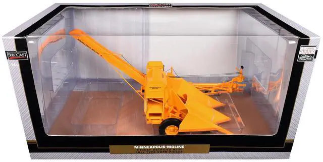Main image of Minneapolis Moline H320 Pull-Type Corn Picker Yellow "Classic Series" 1/16 Diecast Model by SpecCast