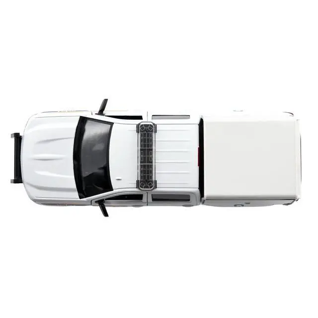 Alt view image 6 of 6 - 2017 Chevrolet Silverado 1500 LT Z71 Crew Cab Truck with Camper Box "RCMP" White 1/27 Diecast Model Car by Motormax