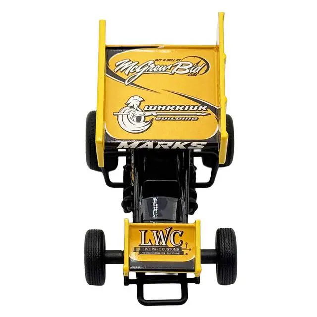 Alt view image 4 of 4 - Winged Sprint Car #19 Brent Marks "Fenton Marks Racing" (2026) 1/50 Diecast Model Car by ACME