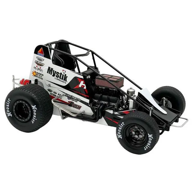 Alt view image 2 of 4 - Winged Sprint Car #10 Ryan Timms "Liebig Motorsports - Hampel Oil" (2026) 1/18 Diecast Model Car by ACME