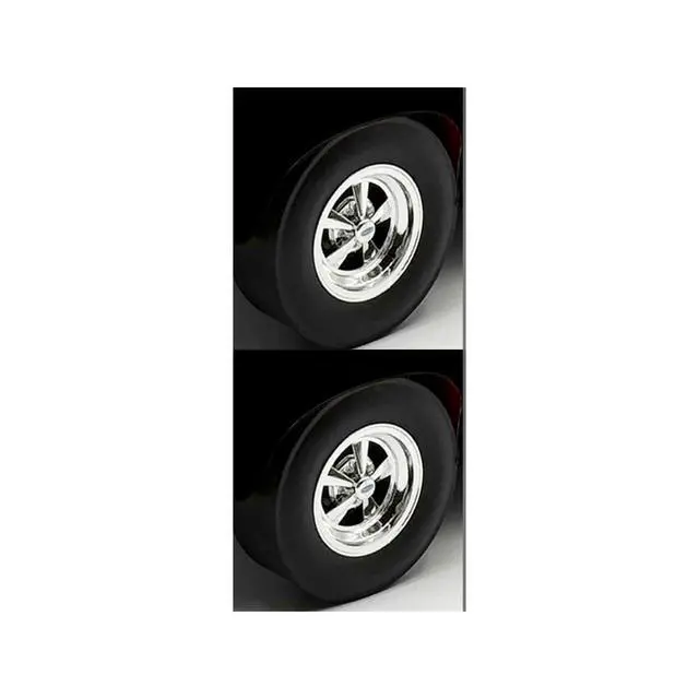 Alt view image 2 of 3 - "Cragar" Wheel and Tire Set of 4 pieces from "1970 Pontiac GTO Ram Air IV" for 1/18 Scale Models by Acme