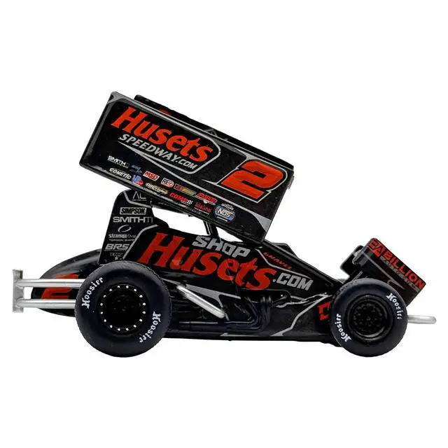 Alt view image 2 of 6 - Winged Sprint Car #2 David Gravel "Husets Speedway - Big Game Motorsports" (2026) 1/50 Diecast Model Car by ACME