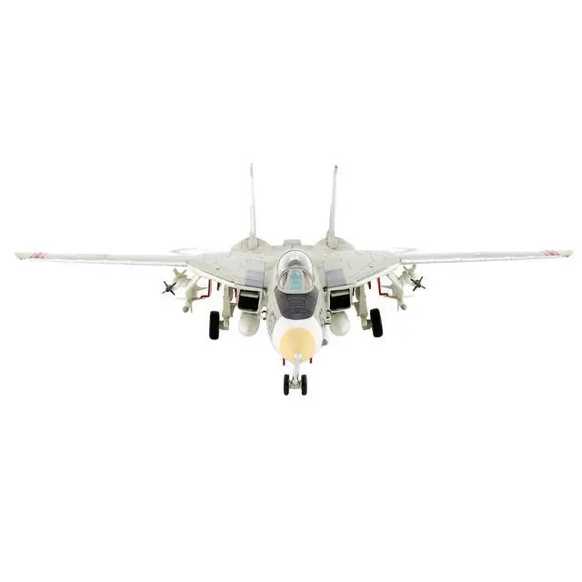 Alt view image 3 of 7 - Grumman F-14A Tomcat Fighter Aircraft "VFA-124 Gunfighters" (1978) US Navy "Air Power Series" 1/72 Diecast Model by Hobby Master