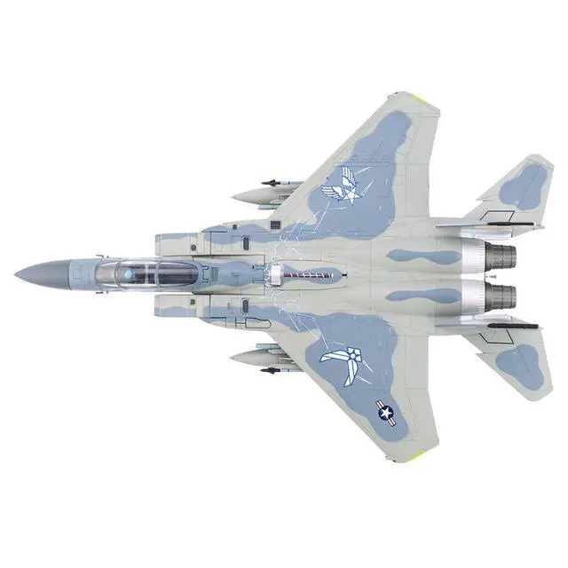 Alt view image 4 of 6 - McDonnell Douglas F-15C Eagle Fighter Aircraft "Florida ANG 75th" 2022 US Air Force 1/72 Diecast Model by Hobby Master