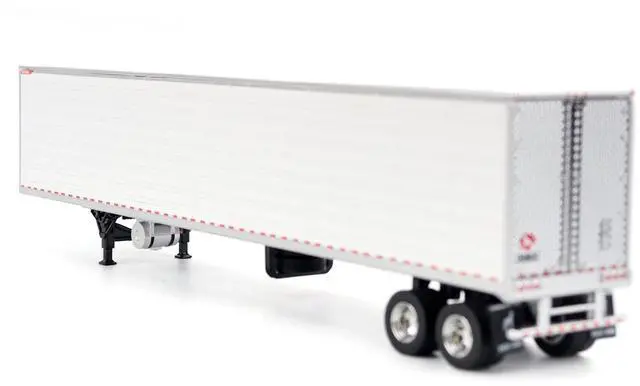 Alt view image 3 of 6 - Great Dane Everest 53ft Refrigerated Trailer White "Transport Series" 1/50 Diecast Model by Diecast Masters