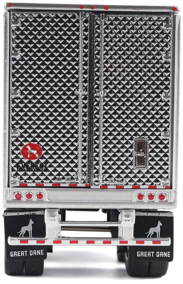Alt view image 5 of 6 - Great Dane Everest 53ft Refrigerated Trailer White "Transport Series" 1/50 Diecast Model by Diecast Masters