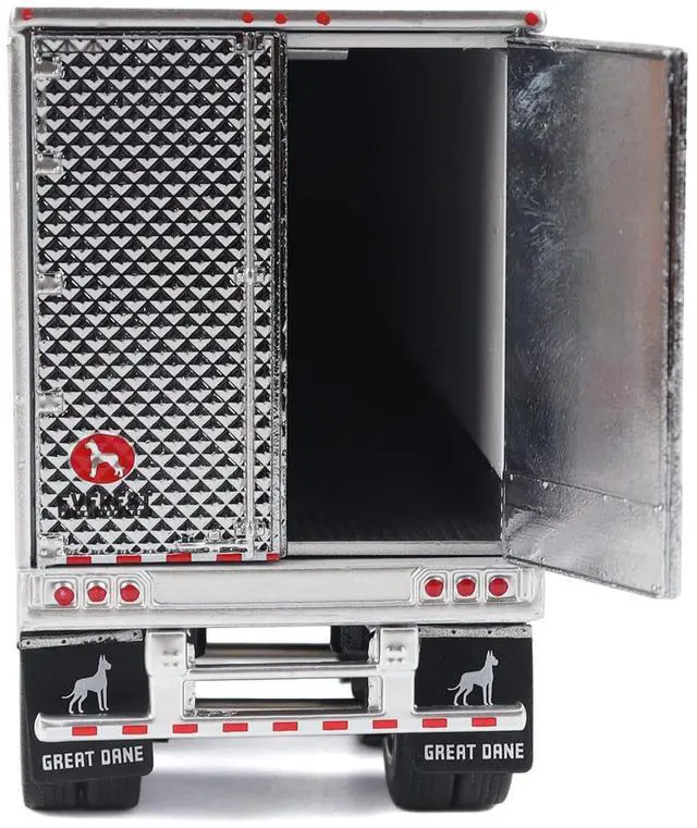 Alt view image 6 of 6 - Great Dane Everest 53ft Refrigerated Trailer White "Transport Series" 1/50 Diecast Model by Diecast Masters