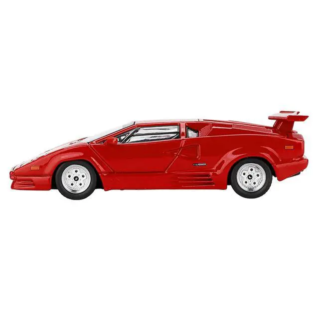 Alt view image 2 of 6 - Lamborghini Countach "25th Anniversary" Red Limited Edition 1/64 Diecast Model Car by Mini GT