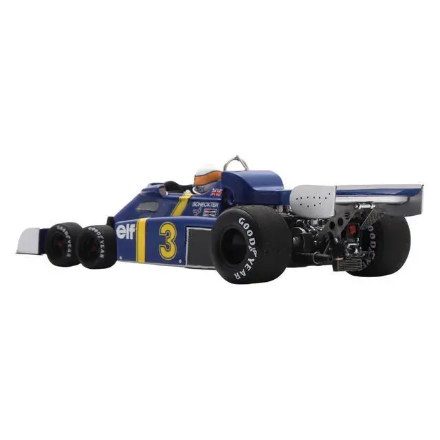 Alt view image 5 of 6 - Tyrrell P34 #3 Jody Scheckter Formula One F1 "Belgian GP" (1976) with Driver 1/43 Model Car by Spark