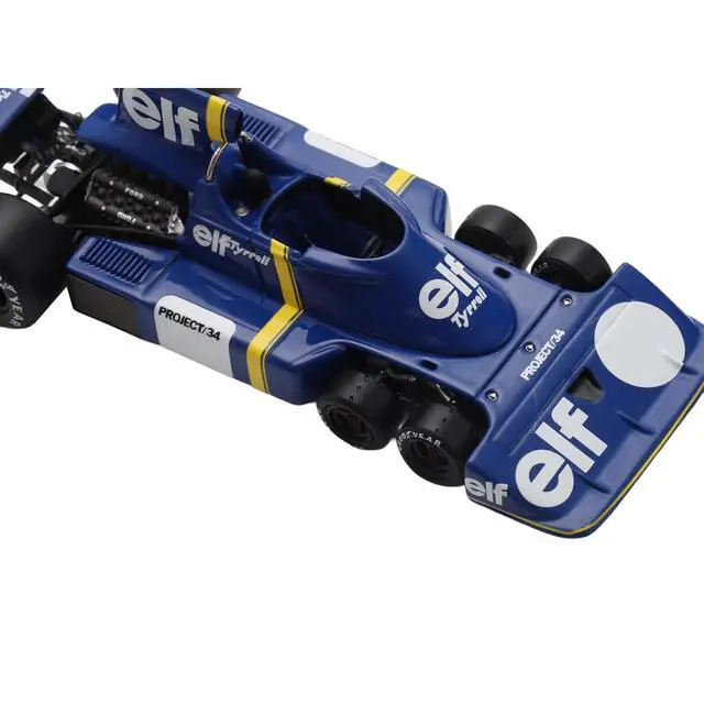 Alt view image 3 of 6 - Tyrrell P34 "Presentation" Formula One F1 "World Championship" (1976) 1/43 Model Car by Spark