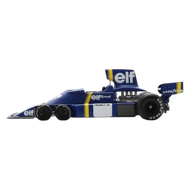Alt view image 4 of 6 - Tyrrell P34 "Presentation" Formula One F1 "World Championship" (1976) 1/43 Model Car by Spark