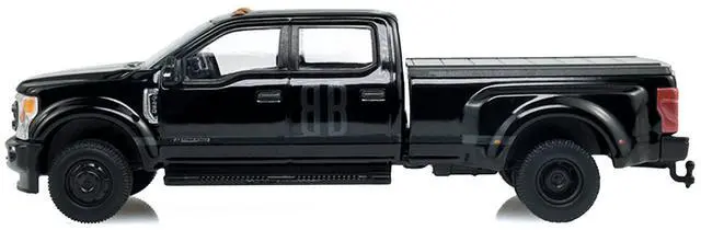 Alt view image 2 of 6 - 2020 Ford F-450 XL Super Duty Pickup Truck Black "Black Bandit" Series 31 1/64 Diecast Model Car by Greenlight