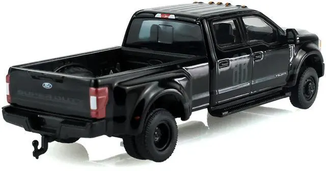 Alt view image 3 of 6 - 2020 Ford F-450 XL Super Duty Pickup Truck Black "Black Bandit" Series 31 1/64 Diecast Model Car by Greenlight