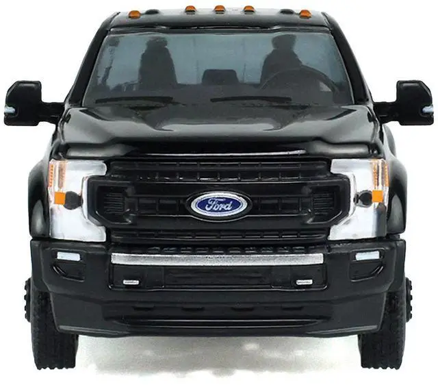 Alt view image 4 of 6 - 2020 Ford F-450 XL Super Duty Pickup Truck Black "Black Bandit" Series 31 1/64 Diecast Model Car by Greenlight