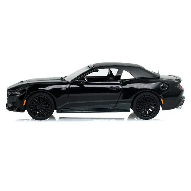 Alt view image 2 of 5 - 2024 Ford Mustang GT Convertible Black "Black Bandit" Series 31 1/64 Diecast Model Car by Greenlight