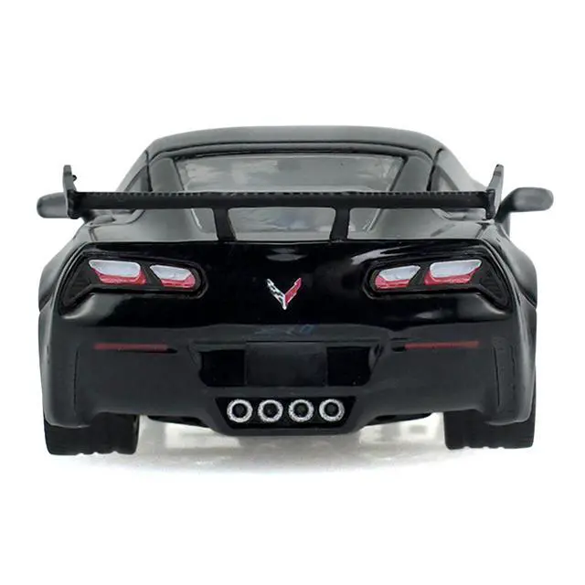 Alt view image 5 of 5 - 2019 Chevrolet Corvette ZR1 Black "Black Bandit" Series 31 1/64 Diecast Model Car by Greenlight