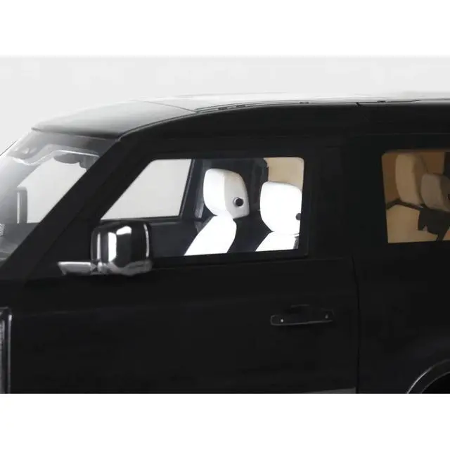 Alt view image 3 of 7 - 2021 Land Rover Defender 90 P400 X-Dynamic HSE Black Metallic 1/18 Model Car by GT Spirit
