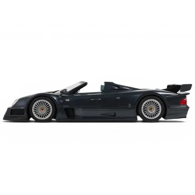 Alt view image 4 of 7 - 1999 Mercedes-Benz AMG CLK-GTR Roadster Gray Metallic 1/18 Model Car by GT Spirit