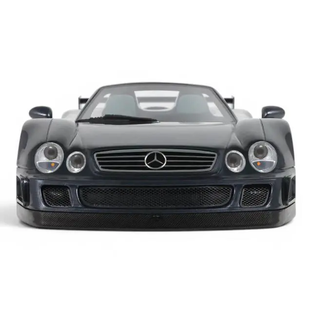 Alt view image 6 of 7 - 1999 Mercedes-Benz AMG CLK-GTR Roadster Gray Metallic 1/18 Model Car by GT Spirit