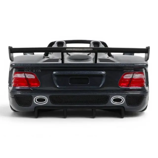 Alt view image 7 of 7 - 1999 Mercedes-Benz AMG CLK-GTR Roadster Gray Metallic 1/18 Model Car by GT Spirit