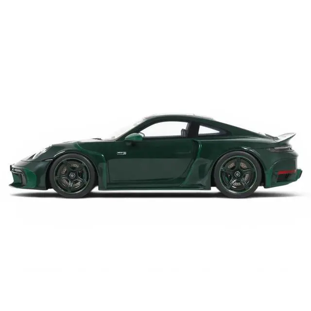 Alt view image 4 of 7 - 2024 Brabus 900 Rocket-R Green Metallic with Green Carbon Hood 1/18 Model Car by GT Spirit
