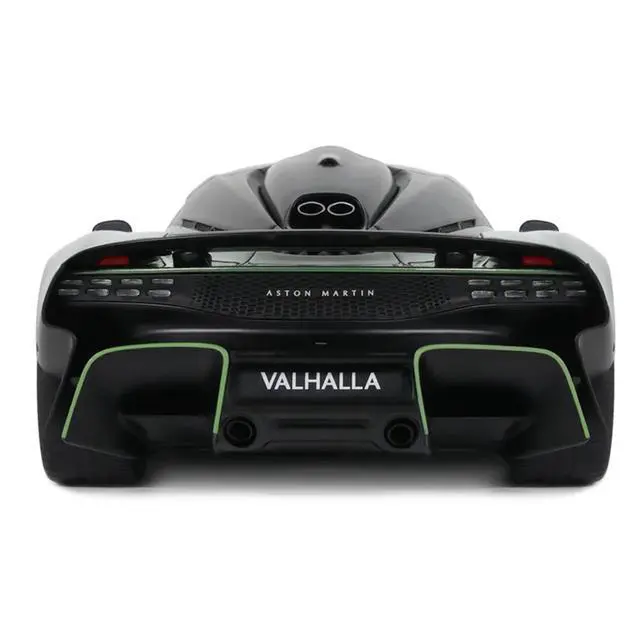 Alt view image 7 of 7 - 2025 Aston Martin Valhalla Green Metallic with Black Top 1/18 Model Car by GT Spirit