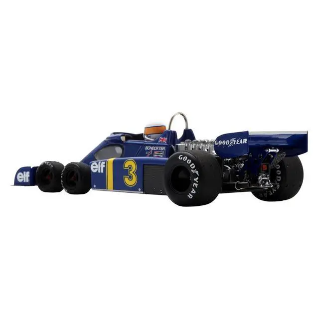 Alt view image 3 of 6 - Tyrrell P34 #3 Jody Scheckter Formula One F1 "Dutch GP" (1976) with Driver 1/43 Model Car by Spark