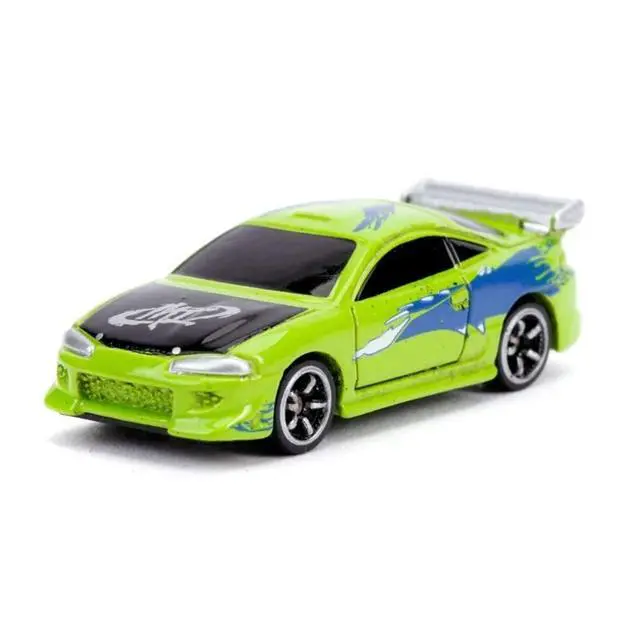 Alt view image 4 of 6 - "Fast & Furious 25th Anniversary" 3 piece Set #1 "Nano Hollywood Rides" Diecast Model Cars by Jada
