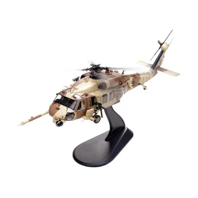 Alt view image 7 of 7 - Sikorsky MH-60G Pave Hawk Helicopter "Operation Desert Storm" (1991) United States Air Force 1/72 Diecast Model by Panzerkampf