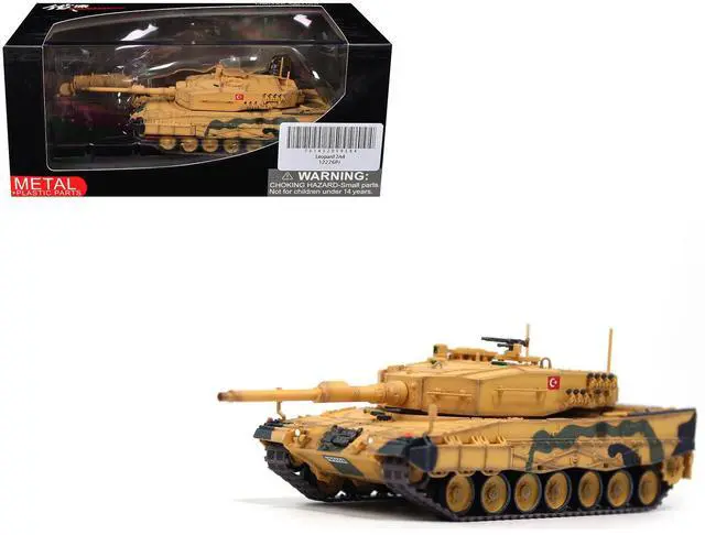 Main image of Leopard 2A4 Main Battle Tank "Turkey-Syrian Border" (2016) Turkish Army "Armor Premium" Series 1/72 Diecast Model by Panzerkampf