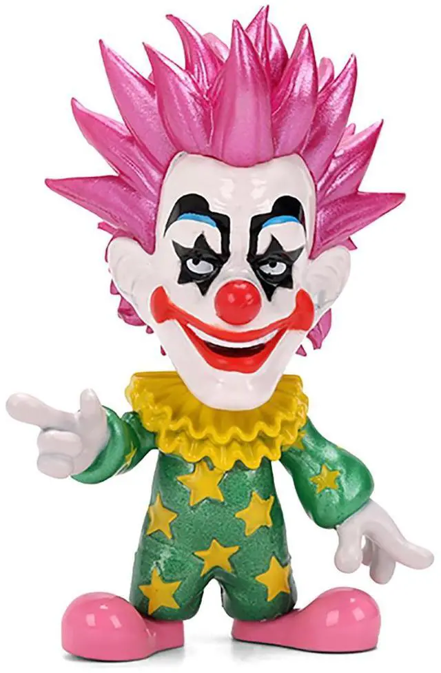 Alt view image 7 of 7 - Set of 5 Diecast Figures "Killer Klowns from Outer Space" (1988) Movie "Metalfigs" Series Diecast Models by Jada
